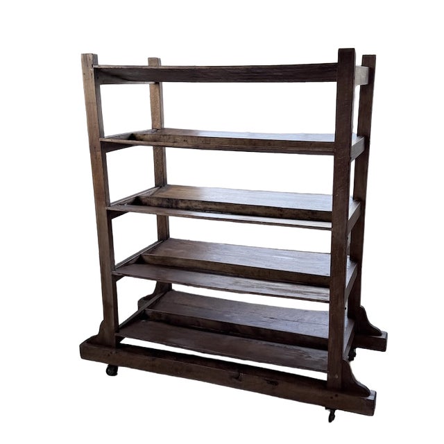 Antique Bakery Shelf, 1950s For Sale