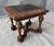 Bernhardt Bernhardt Side Table With Decorated Top and Wooden Base For Sale - Image 4 of 9