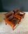 Mid-Century Modern Lounge Chairs in Leather and Teak, 1960s, Set of 2 For Sale - Image 9 of 18