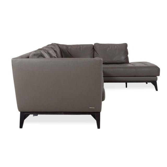 Serenity Leather Corner Sofa from Roche Bobois For Sale - Image 12 of 16