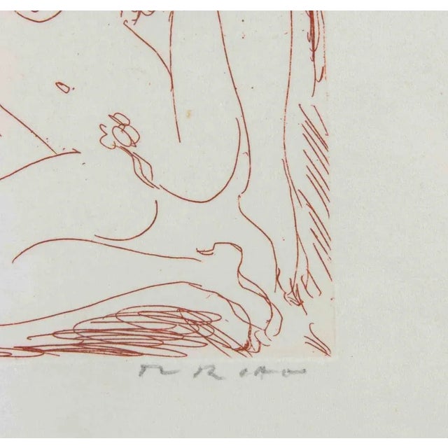 Modern Giulio Turcato, Diva e Reporter, Etching, 1974 For Sale - Image 3 of 5