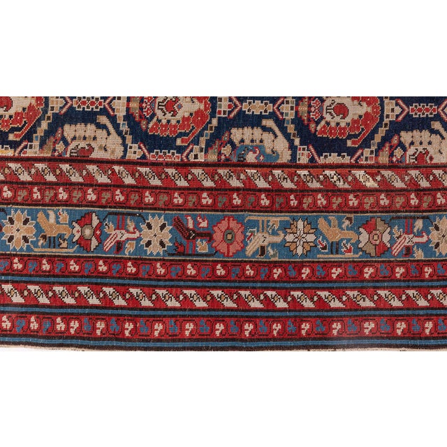 Traditional Antique 19th Century Caucasian Runner For Sale - Image 3 of 9