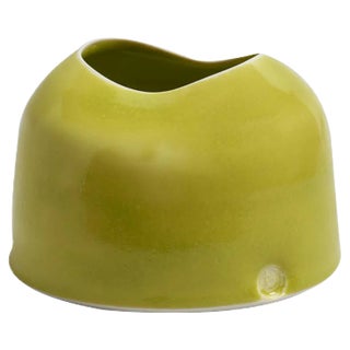Lime Table Vessel by Tanya Gomez For Sale