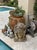 Vintage Cast Stone Gargoyle Sentinel Statue For Sale - Image 12 of 12