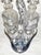 1900s Georgian Cut Crystal Decanter Triple Set Tantalus - 4 pcs For Sale - Image 9 of 12