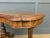Wood Victorian Burr Walnut Stretcher Table, 1875 For Sale - Image 7 of 8