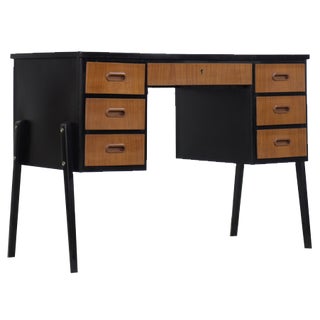 Mid-Century Swedish Modern Teak Desk, 1960s For Sale