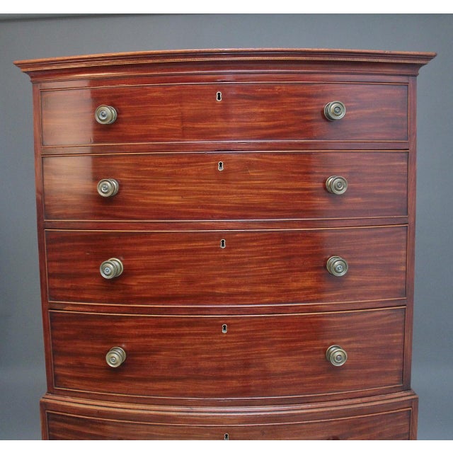 Antique Mahogany Tallboy, 1800 For Sale - Image 12 of 14