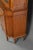 Antique Satinwood Cabinet, Single Door and Feather Plumes at Top For Sale In West Palm - Image 6 of 7