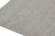 Rug & Kilim Rug & Kilim’s Contemporary Runner and Textural Rug in Solid Gray Striae For Sale - Image 4 of 7