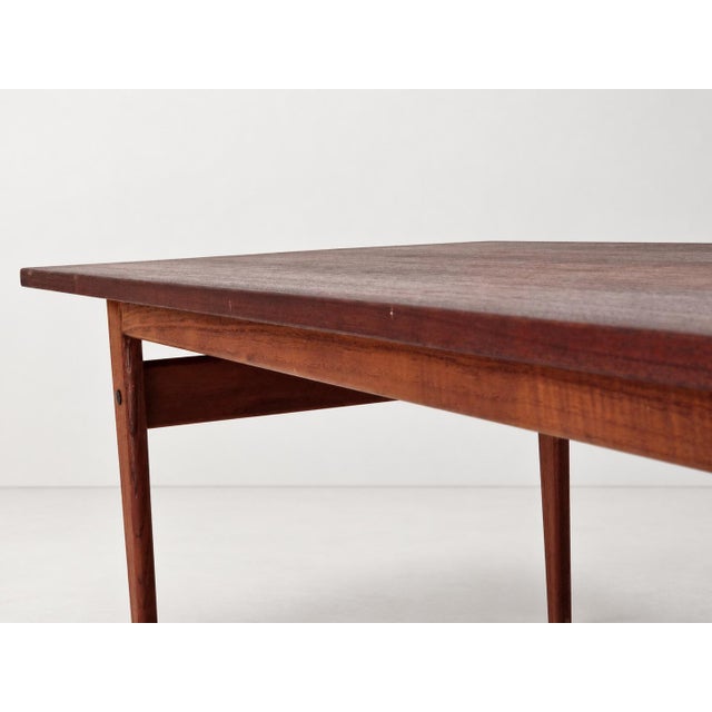 Danish Extendable Coffee Table in Teak by Grete Jalk for Poul Jeppesens Møbelfabrik, 1960s For Sale - Image 11 of 17