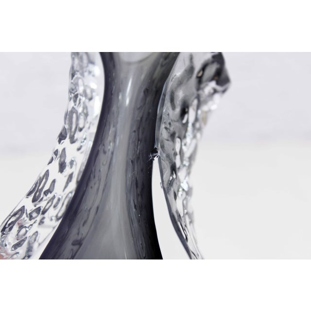 1970s Murano Glass Vase attributed to Alessandro Mandruzzato For Sale - Image 5 of 12