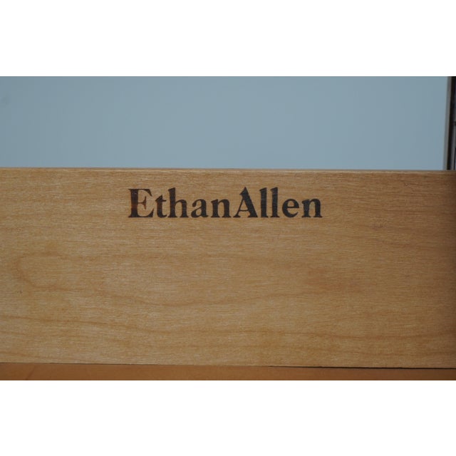 Ethan Allen Country French Pine Slant Front Desk For Sale - Image 18 of 18