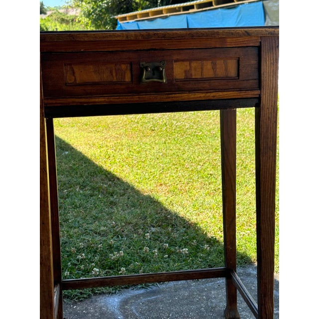 Small Art Nouveau Side Table with Drawer, 1890s For Sale - Image 4 of 7