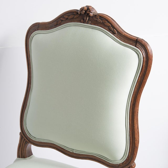 Brown Pair of Early 19Th. C French Louis XV Style Bergère Chairs For Sale - Image 8 of 13