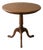 Vintage Round Oak Wood Table For Sale