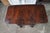Brown Antique American Empire Crotch Mahogany Drop Leaf Sewing Work Side Table Cabinet For Sale - Image 8 of 14