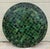 100 % glazed round. Moroccan mosaic table measuring approximately 24″ in diameter. Height is 29". Green Tamegrout is the...