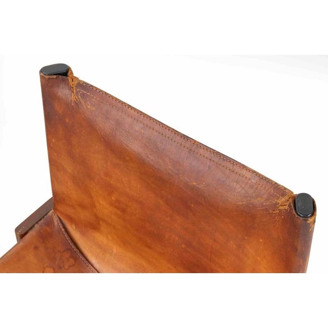 Michel Ducaroy Vintage Leather Togo Sofa by Michel Ducaroy for Ligne Roset, Italy, 1970s For Sale - Image 4 of 9