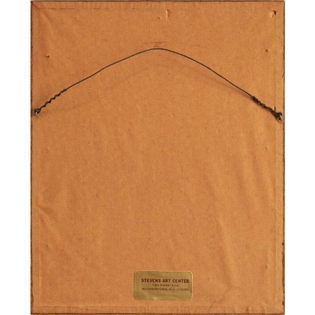 Shōwa Era "Lady With Umbrella" Japanese Ukiyo-E Print For Sale - Image 4 of 6