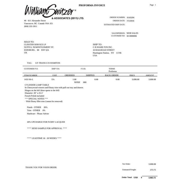 Custom Cylinder Table by William Switzer For Sale - Image 6 of 7