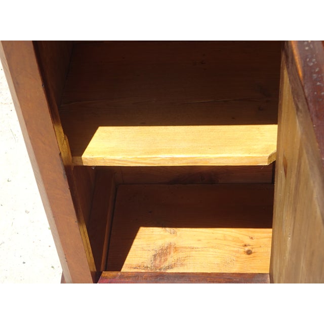 Louis Philippe Bedside Table in Walnut and Burr Walnut For Sale - Image 14 of 18