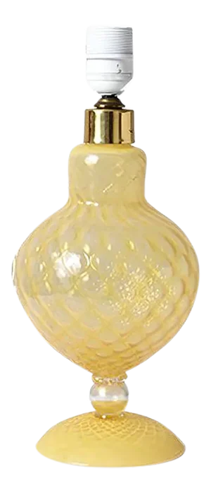 Italian Opaline Murano Glass Table Lamp, 1960s
