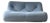 Kali Blue 2-Seater Sofa by Michel Ducaroy for Ligne Roset, 1980 For Sale