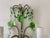 Italian Green Murano Glass Drops, Prisms & Swags Sconces C 1930 For Sale - Image 6 of 11