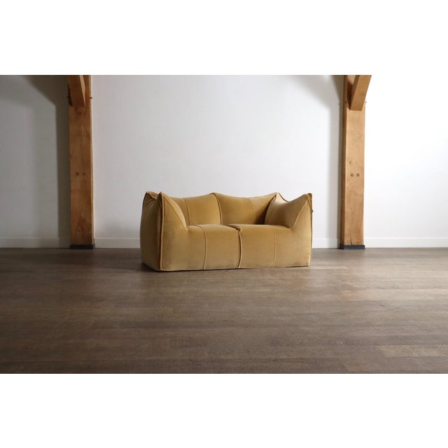 1960s Le Bambole Sofa in Buffalo Leather by Mario Bellini for B&B Italia, 1970s For Sale - Image 5 of 17