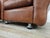 Vintage Italian Brown Leather Club Chairs, 1970s, Set of 2 For Sale - Image 15 of 17