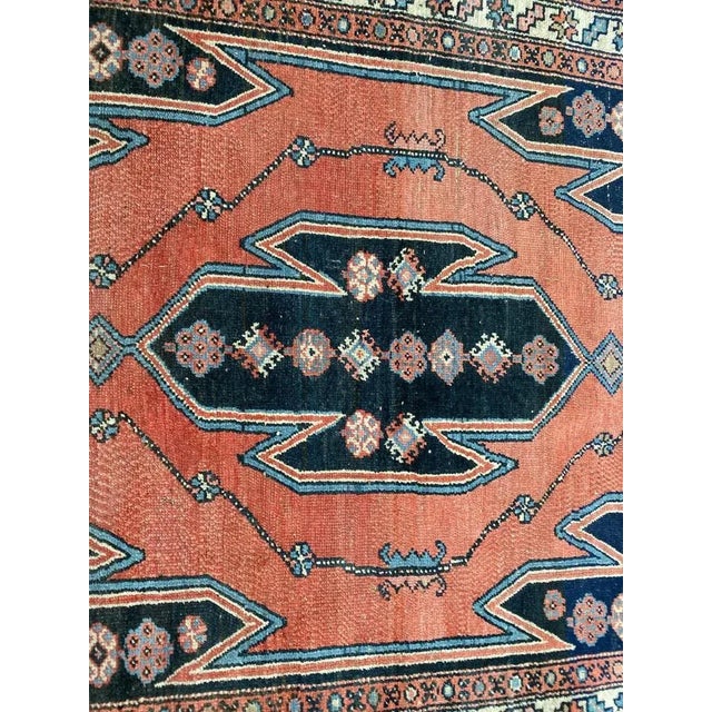 Vintage Kurdish Zanjan Rug For Sale - Image 4 of 12