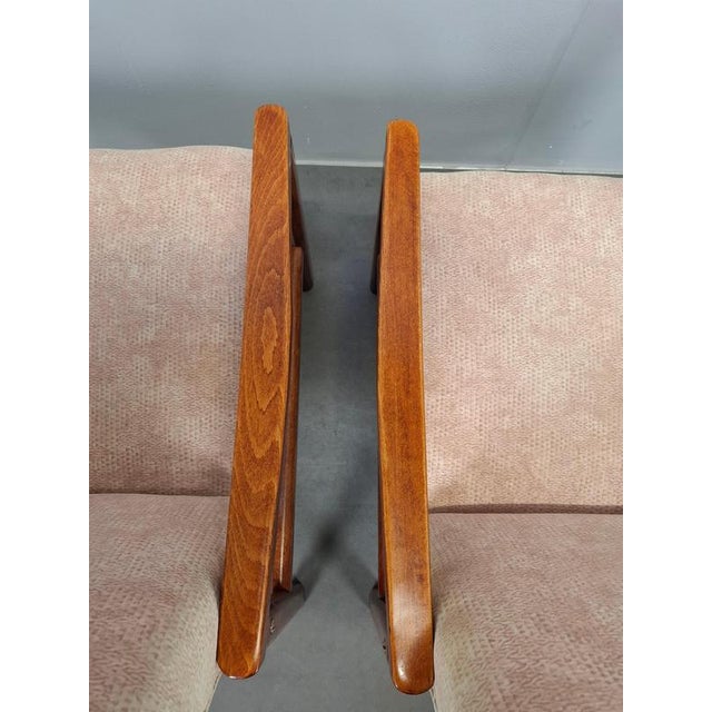 Mid-Century Modern Lounge Chairs, Czechoslovakia, 1970s, Set of 2 For Sale - Image 14 of 18