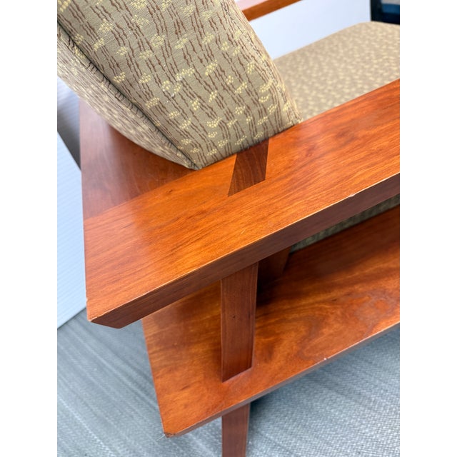 Circa 2008 Thomas Moser Edo Lounge Chair, Signed For Sale - Image 10 of 12