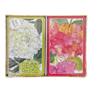 Caspari Endless Summer Double Deck Bridge Playing Cards Jumbo Type