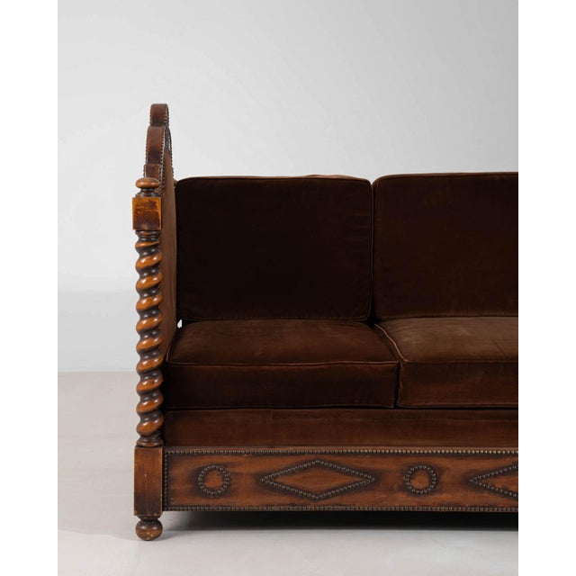 Mid 20th Century France Gold Wood Daybeds For Sale - Image 9 of 11
