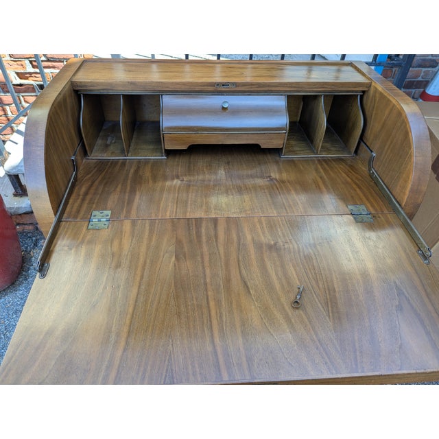 Antique Flip Top Desk For Sale - Image 11 of 18