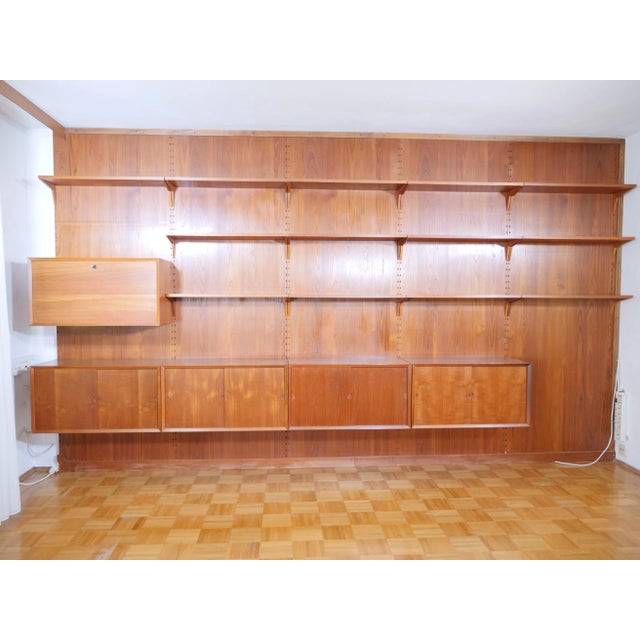 Modular Teak Shelving System by Poul Cadovius for Cado, 1960s, Set of 23 For Sale - Image 13 of 13