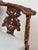 Brown Italian Renaissance Revival Carved Walnut Corner Chair, c.1880 For Sale - Image 8 of 11