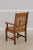 Pair Stickley Mission Oak Arts & Crafts Armchairs For Sale In Philadelphia - Image 6 of 17