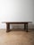 Antique Solid Oak Dining Table With Barley Twist Legs and Stretcher Base For Sale In Greensboro - Image 6 of 6