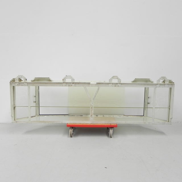 Art Deco Display Cabinet on Legs, 1920s For Sale - Image 11 of 18