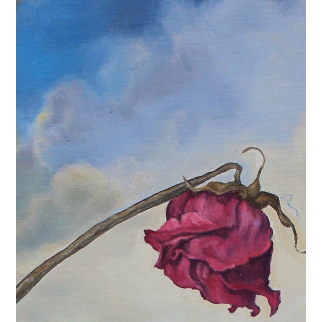 In "The Embrace," two figures entwine in a tender hug, their connection underscored by the contrasting presence of a...