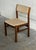 Mid-Century Modern Vintage Danish Modern Teak Dining Chair With Neutral Upholstery For Sale - Image 3 of 7