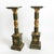 Italian Empire Style Gilt-Bronze / Green Marble Pedestals For Sale In New York - Image 6 of 11