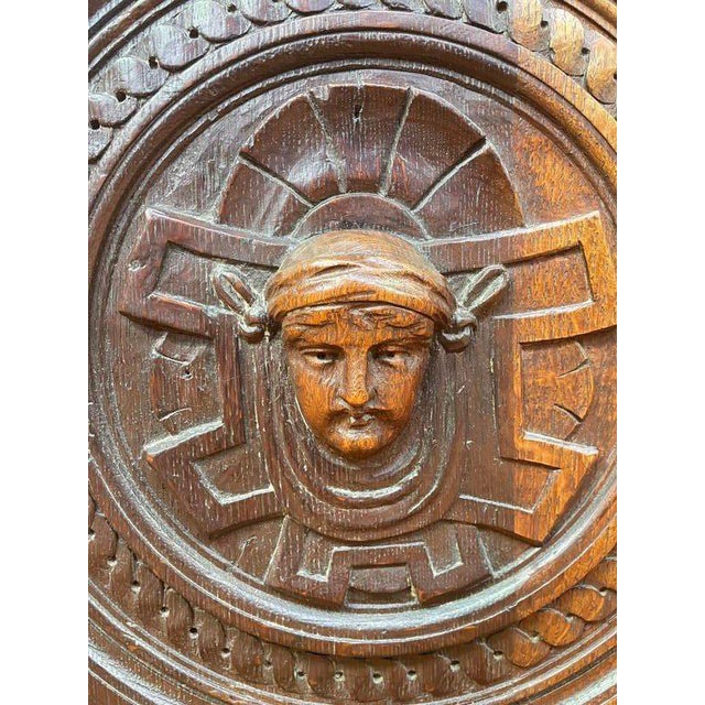 Artist: None Period: 20th century Style: Renaissance, Louis 13th Condition: Good condition Material: Solid wood Length:...