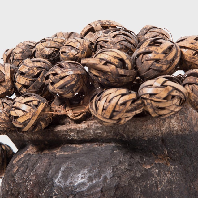 This ceremonial African mask is linked to the Salampasu people of the Bantu ethnic group located primarily in the...