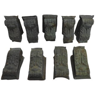 Early 19th Century French Copper Corbels For Sale