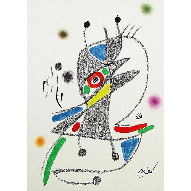 Joan Miró Maravillas con Variaciones Acrósticas II Original lithograph on Guarro paper Signed in the plate, not numbered...