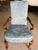 Blue Louis XV Style Chinoiserie Accent Chair For Sale - Image 8 of 12